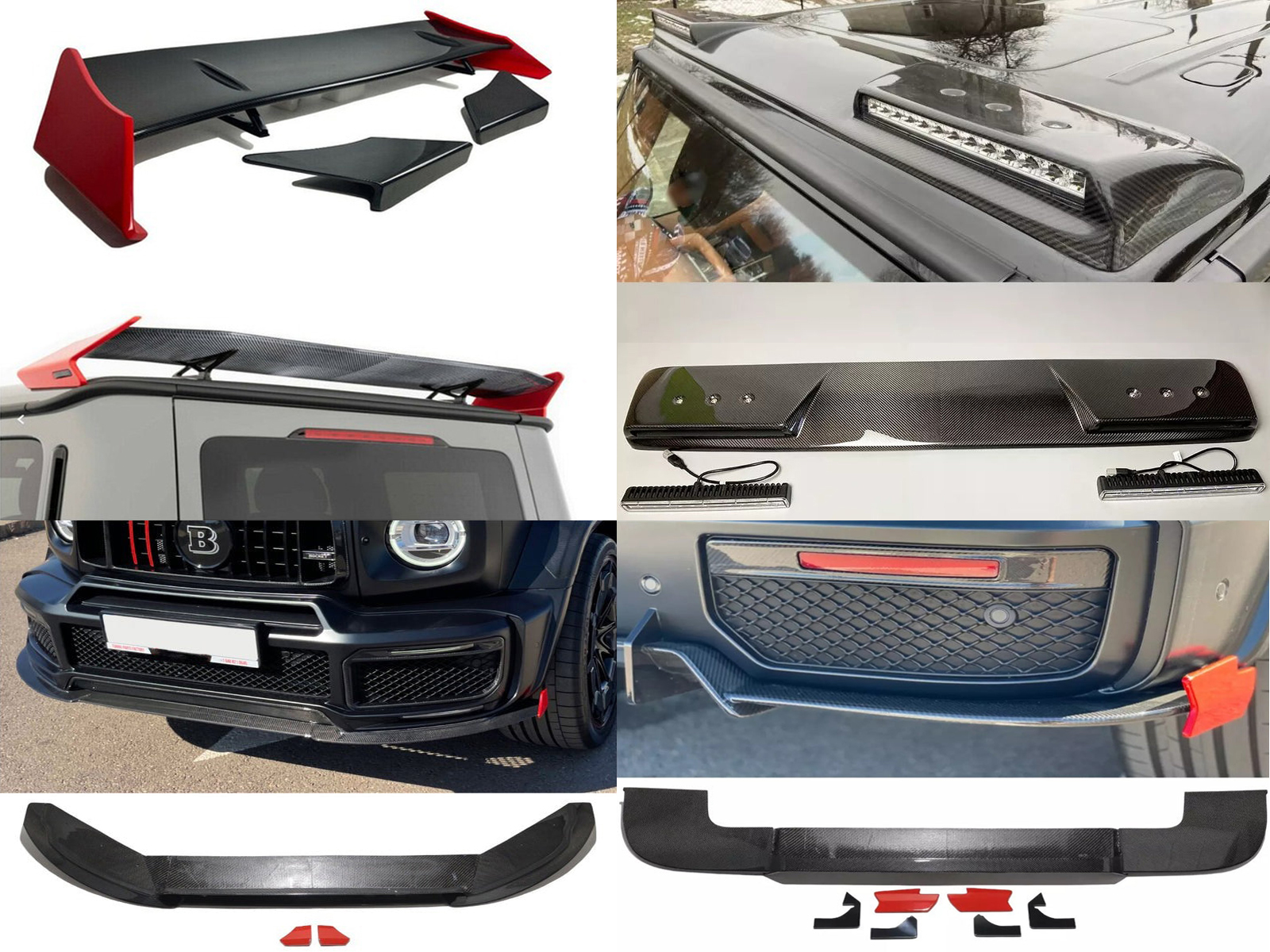 FULL BODY KIT Brabus Rocket G900 for Mercedes-Benz W463A W464 G Wagon 2019+